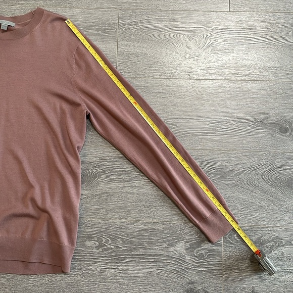 Men’s COS Knit Longsleeve in Mauve - Picture 5 of 5